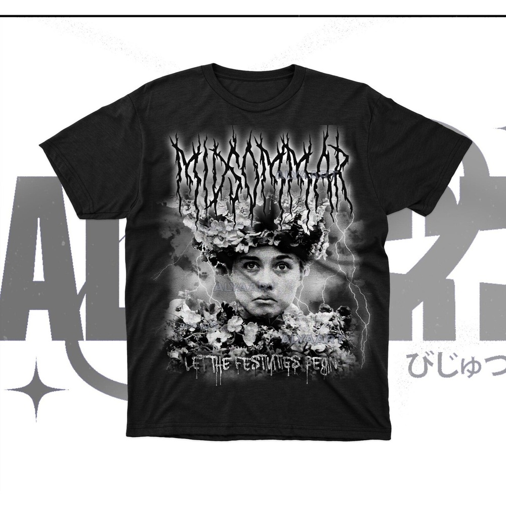 Unisex Midsommar T-Shirt, Metal Band Style Tee, Movie Tshirt